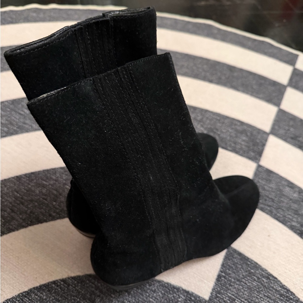 Black Suede Boots